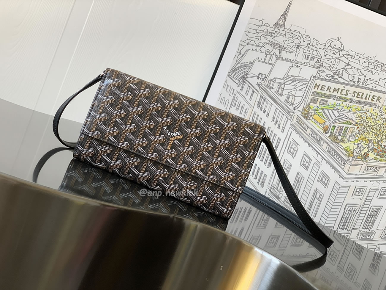 Goyard Varenne Wallet 12 Cm X 3.3 Cm X 19 Cm (11) - newkick.vip